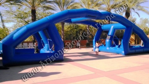 water balloon battle inflatable rental- water wars game